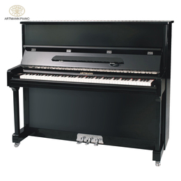 上海雅特曼钢琴UP-120A1黑色亮光88键立式钢琴缩略图
