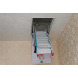 扬州伸缩楼梯、伸缩楼梯设计、扶居阁楼梯