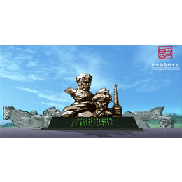 青海城市雕塑设计制作厂家新疆乌鲁木齐雕塑公司春申雕塑研究院