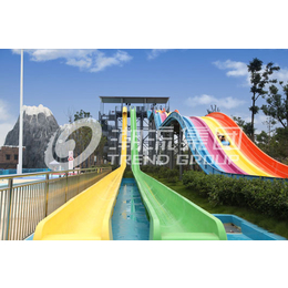 广州潮流大型水上乐园设备_高速变坡滑梯大型水滑梯
