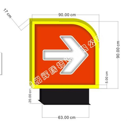 指示灯箱|德州辉腾(在线咨询)|加油站进出口指示灯箱批发