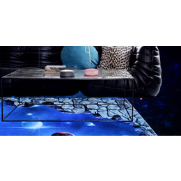 南昌地毯代理 简约现代长方形3D星空 客厅地毯