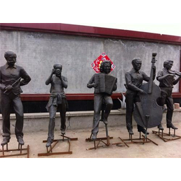 浙江商业街雕塑、商业街人物雕塑、鑫鹏铜雕(多图)