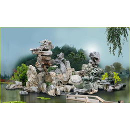 尚层景观设计(图),徐州哪里有做假山鱼池的,假山鱼池