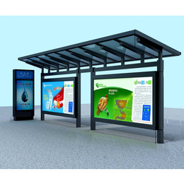 供应全国公交候车亭广告灯箱 太阳能滚动系统灯箱制造厂家