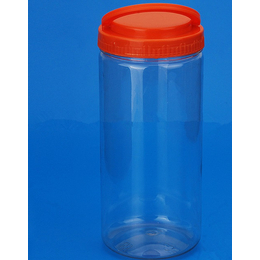 糖果干果罐 花草茶透明塑料罐1080毫升pet透明食品包装罐 缩略图
