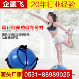 新品上市商用家用健身美体塑型瑜伽球半球平衡球波速球