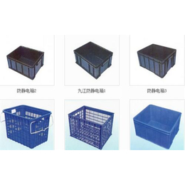带盖塑料物流箱|九江塑料物流箱|世纪乔丰塑料卡板网