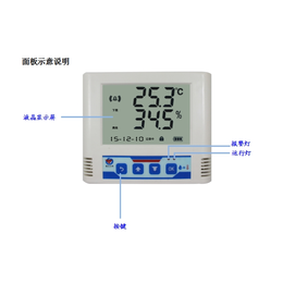  RS485温湿度记录仪 声光报警 内置存储 按键调试