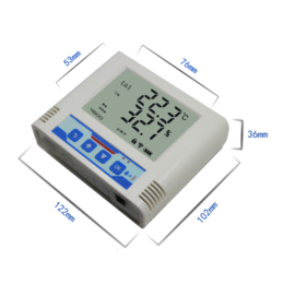 药品阴凉库GSP温湿度监测方案  RS485温湿度记录仪