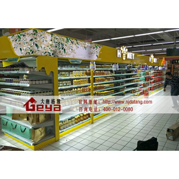供应超市货架 南京食品展柜定制 超市货架批发厂家-大唐格雅