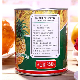 水果组合菠萝罐头供应商、广州菠萝罐头供应商、小象林