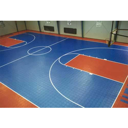 甘肃室内篮球场*拼装地板 防潮防滑