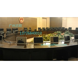 北京显示器超薄升降一体会议桌