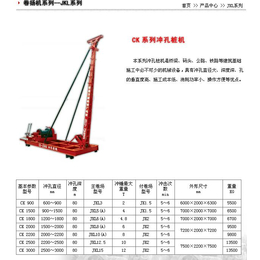 冲孔桩机南通打桩机冲击钻缩略图