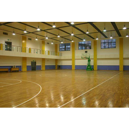 篮球馆运动木地板施工设计服务为一体河北双鑫体育 质量有保障
