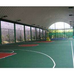 塑胶篮球场施工单位|利源体育设施|济宁塑胶篮球场施工