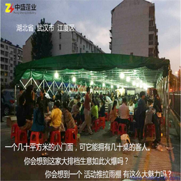 合肥****订制 物流雨棚 伸缩雨棚 大型活动帐篷 大排档雨棚缩略图