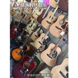 广州哪里有EPIPHONE 蜂鸟民谣木吉他卖店成乐时代琴行