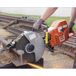400型便携式内燃切轨机对铁路道轨进行快速切割切割机具