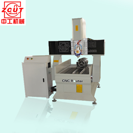 供应中工科技数控玉石雕刻CNC6080D精雕玛瑙鸡血石雕刻机缩略图