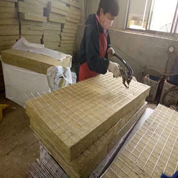 竖丝岩棉板复合材料价格 *建材