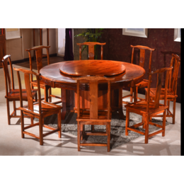 成都中式家具定制 餐厅家具定制 实木餐桌椅