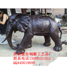铜大象生产-铜大象批发价格-大型铜大象