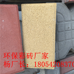 广州透水砖厂家环保砖彩砖价格