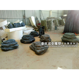 重庆泡沫雕刻厂家-泡沫雕塑假山石头制作18723303320