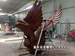 重庆景观雕塑鹰玻璃钢制作 (1).jpg