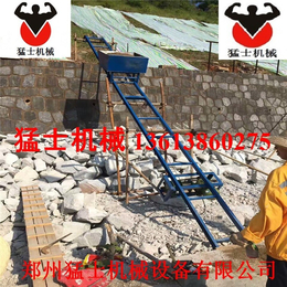 2018 边坡框架填空建筑工程用机械爬山虎上料机输送机吊机