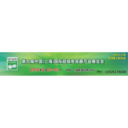 *电容器展+2018年第9届上海国际*电容器展+超电展缩略图