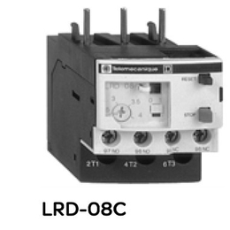 代理施耐德热继电器LR-D系列