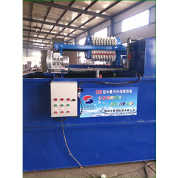 忻州印刷造纸厂污水处理成套设备价格、诸城麒舜机械