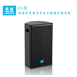 5S品牌****音响LY-10 单10寸两路多用途全频扬声器音箱