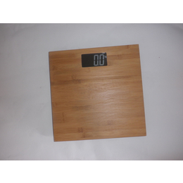 新款竹制*脂肪秤 时尚简约电子秤竹面板 环保竹木健康体重秤
