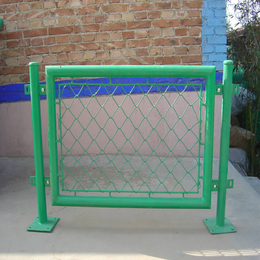 加工销售勾花网护栏网-篮球场围网-勾花防护网-浸塑勾花网围栏