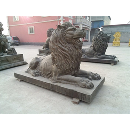 宁夏铜狮子,铜狮子摆件,兴悦铜雕铜狮子铸造厂(****商家)