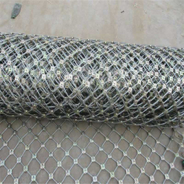 柔性防护网作用原理菱形钢丝绳网批发环形网定做高强度钢丝格栅