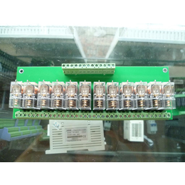 12路8路继电器模块24V PLC放大板G2R-1  