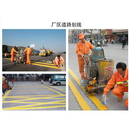 深圳标示标线 热熔划线工程 交通警示线 道路标线 马路划线