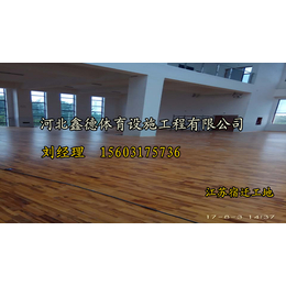 四川篮球馆*枫木体育运动木地板硬度特殊