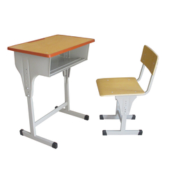 单人塑钢升降课桌凳课桌椅学习桌椅