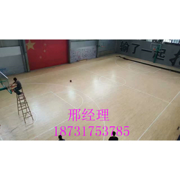北京篮球馆实木木地板价格特惠缩略图