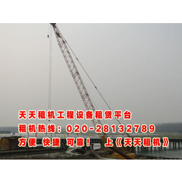广州白云区出租工程建设机械吊机租赁 天天租机