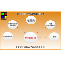 中医综合服务区中医体质辨识仪设备软件