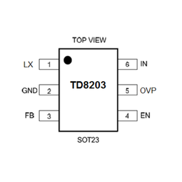 TD8203--同步整流电源ic
