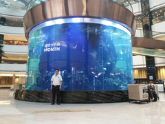 鱼缸工程 海洋馆大型亚克力鱼缸
