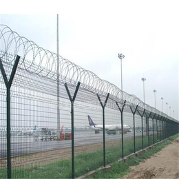 机场防护网 刀片网 Y型护栏网 机场围网 